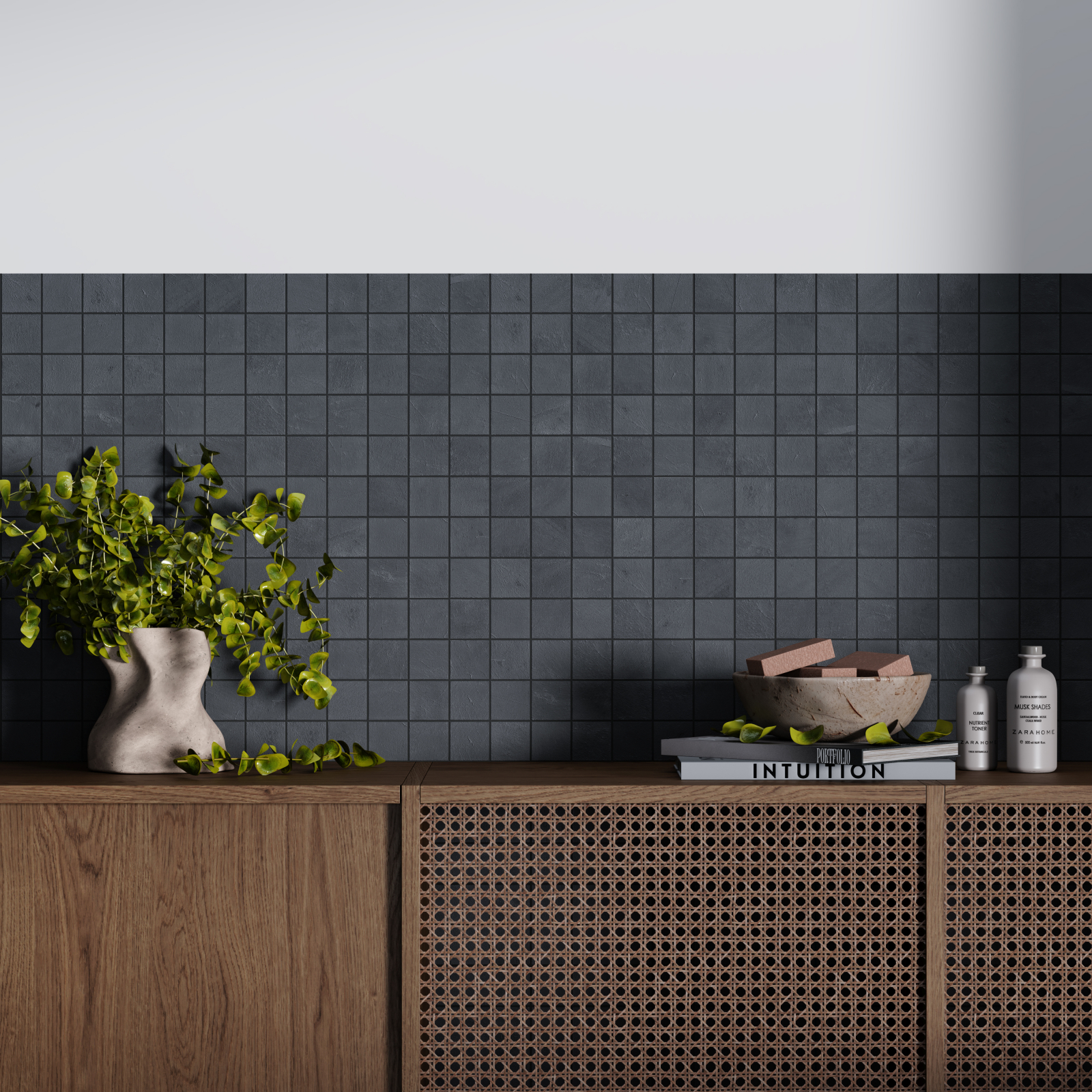 chinese-black-slate-mosaic-riven