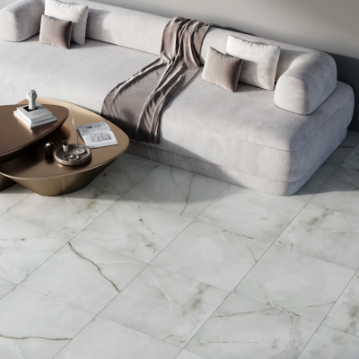 Cloud White Honed Rectified Porcelain