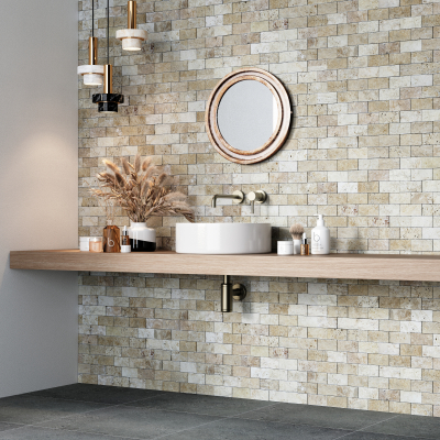 Ivory Travertine - Split Face